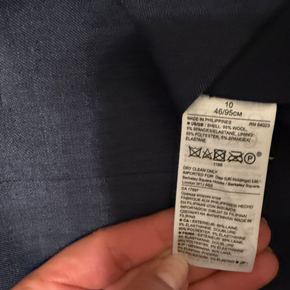 Banana Republic Dark Blue Vest - Picture 9 of 10
